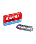 RAPIRA STAINLESS DOUBLE EDGE RAZOR BLADES, 5-PACK - Prohibition Style