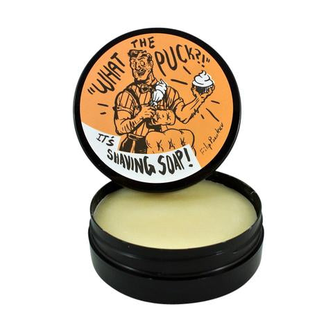 RazoRock "What The Puck?!" Shaving Soap - Orange Sunrise - Prohibition Style