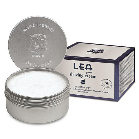 LEA CLASSIC SHAVING CREAM IN METALLIC TUB (150G/5.29OZ) - Prohibition Style