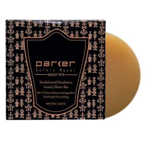 PARKER SANDALWOOD SHEA BUTTER SHAVING SOAP - Prohibition Style