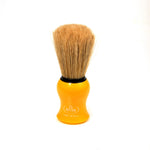 OMEGA BOAR BRISTLE SHAVING BRUSH, YELLOW - Prohibition Style