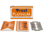 TREET PLATINUM SUPER STAINLESS DE BLADES- 10 COUNT - Prohibition Style