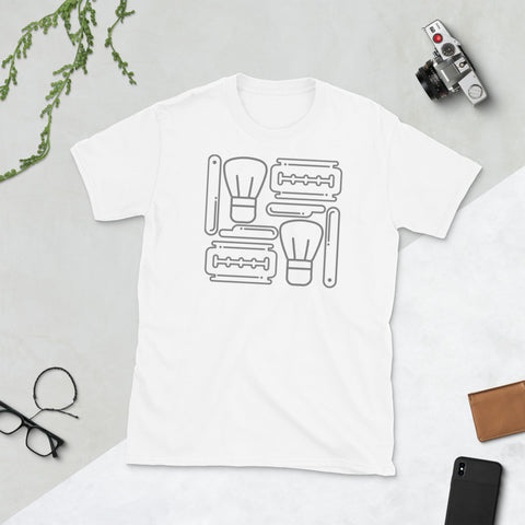 Vintage shaving Short-Sleeve Unisex T-Shirt